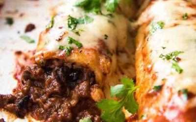 YAJAMBEE BEEF ENCHILADA