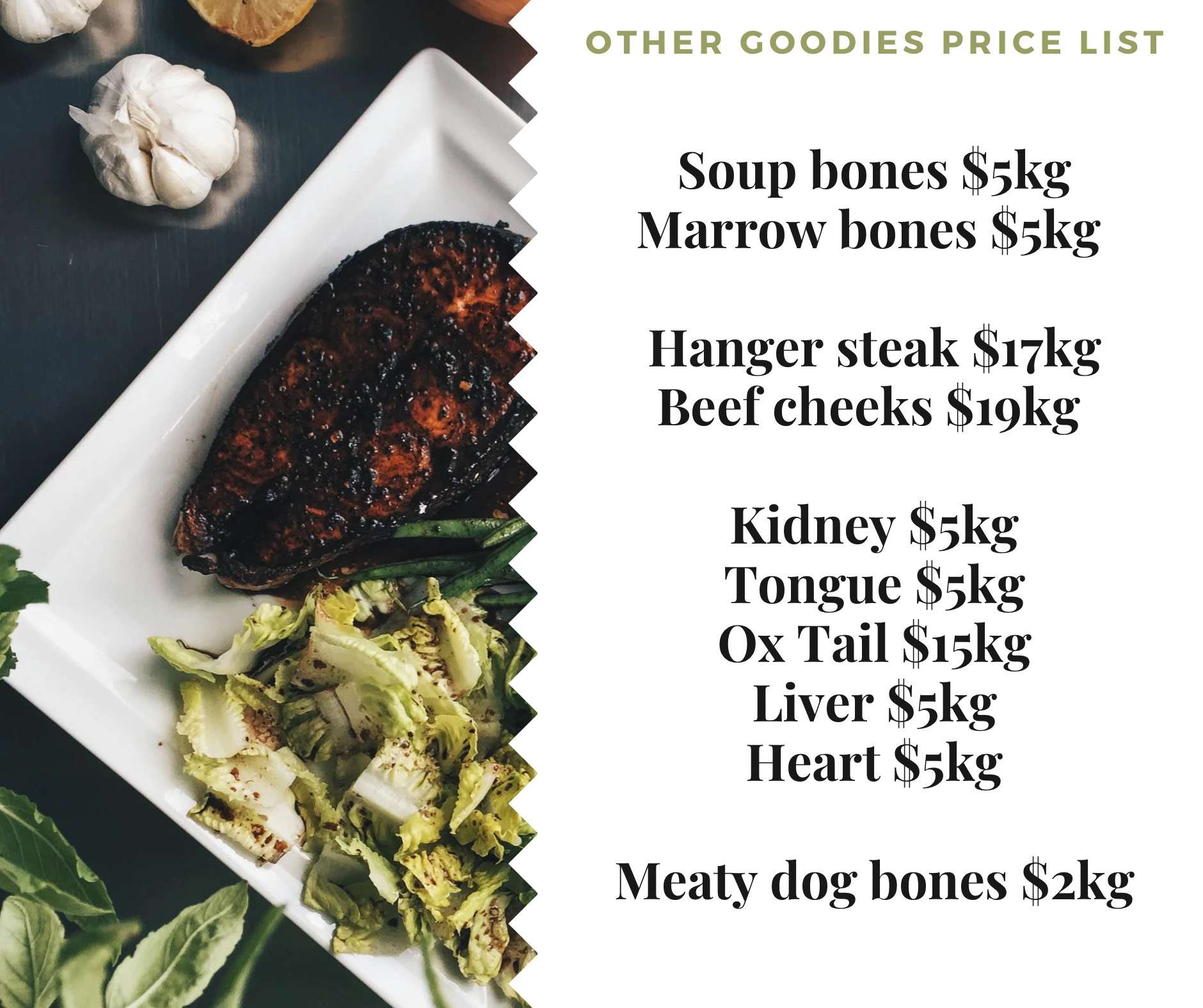 Other Grass Fed Beef Goodies